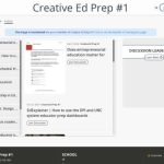 Creative Ed Prep #1