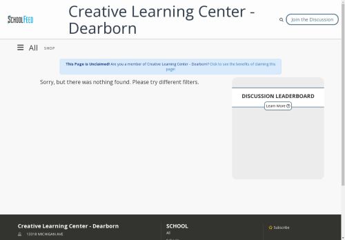 Creative Learning Center - Dearborn
