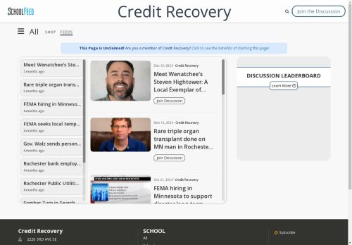 Credit Recovery