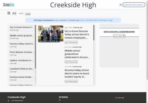 Creekside High
