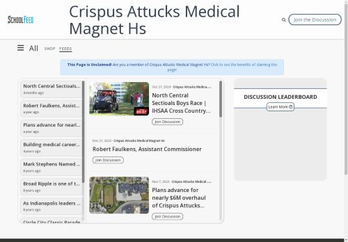 Crispus Attucks Medical Magnet Hs
