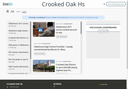 Crooked Oak Hs