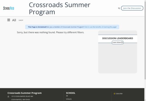 Crossroads Summer Program