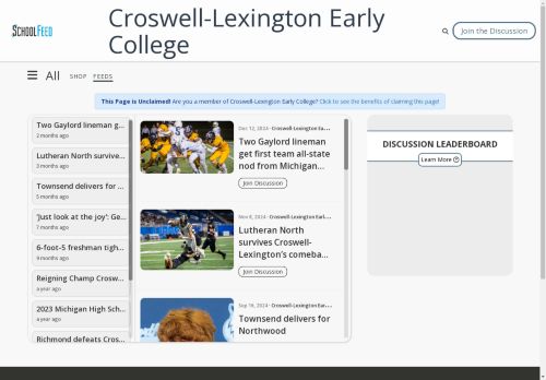 Croswell-Lexington Early College