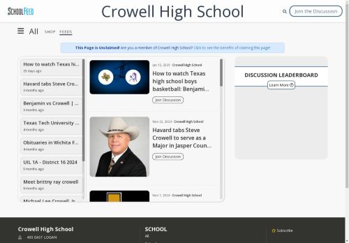 Crowell High School