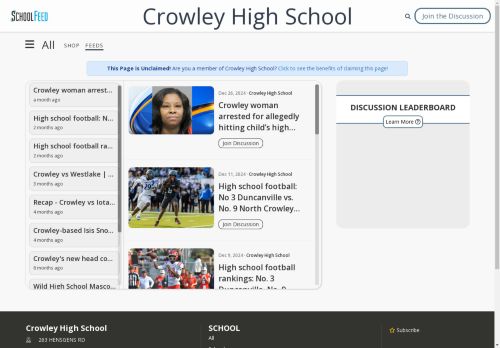 Crowley High School
