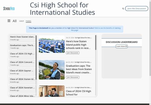 Csi High School for International Studies