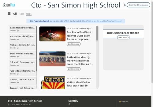 Ctd - San Simon High School