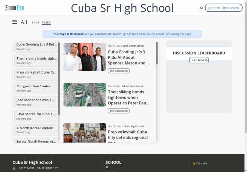 Cuba Sr High School