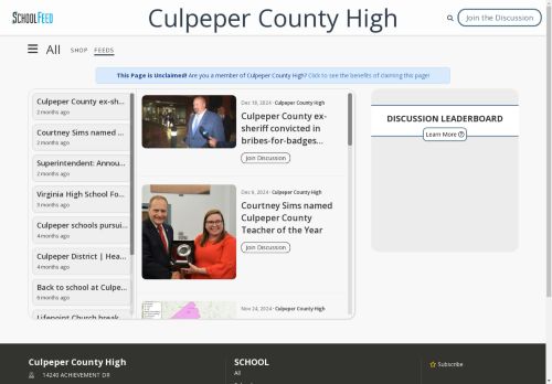 Culpeper County High