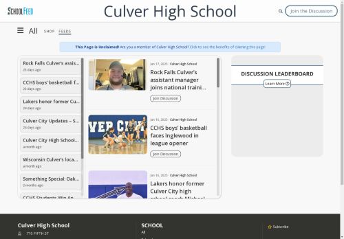 Culver High School