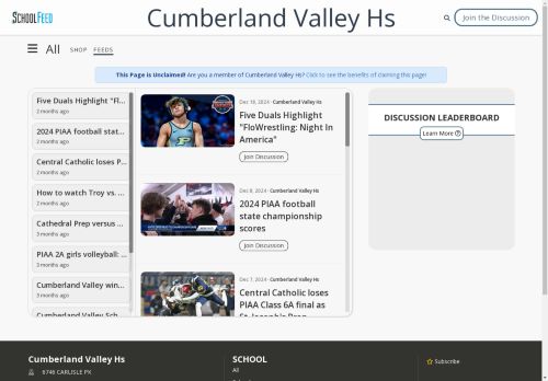Cumberland Valley Hs