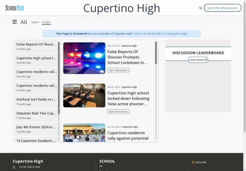 Cupertino High