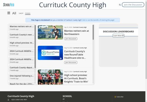 Currituck County High