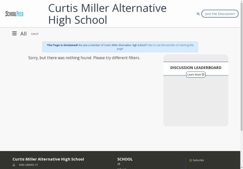 Curtis Miller Alternative High School