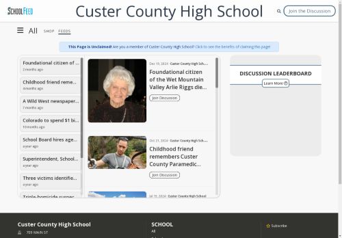 Custer County High School
