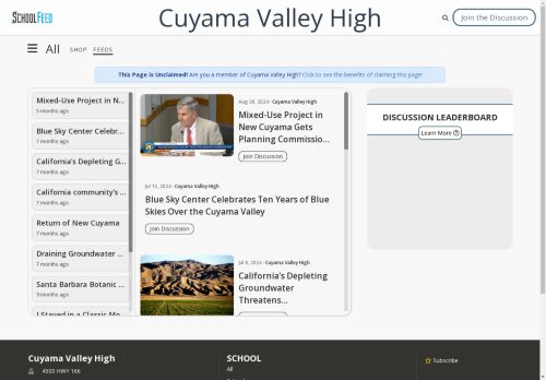 Cuyama Valley High