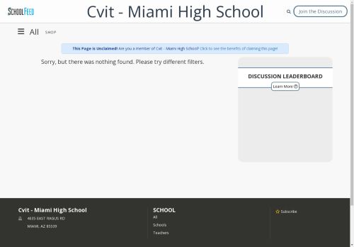 Cvit - Miami High School