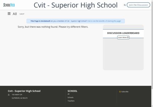 Cvit - Superior High School