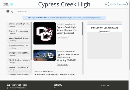 Cypress Creek High
