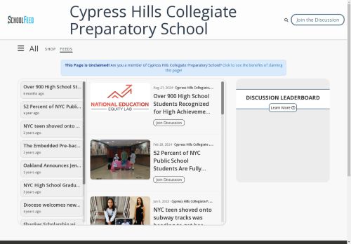 Cypress Hills Collegiate Preparatory School