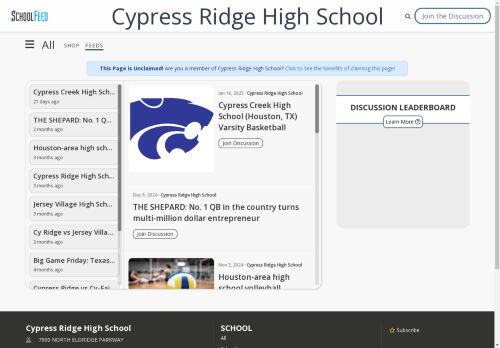Cypress Ridge High School