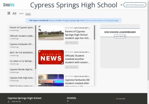 Cypress Springs High School