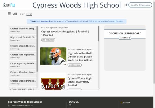 Cypress Woods High School
