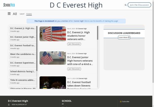 D C Everest High