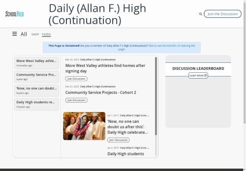 Daily (Allan F.) High (Continuation)