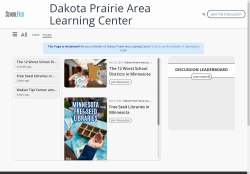 Dakota Prairie Area Learning Center