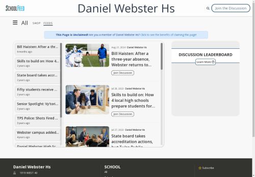 Daniel Webster Hs