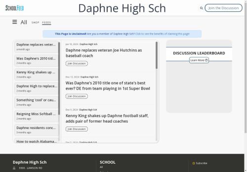 Daphne High Sch