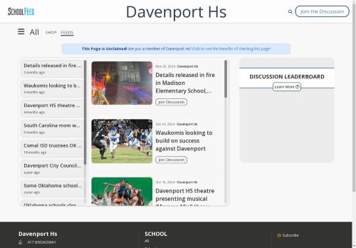 Davenport Hs