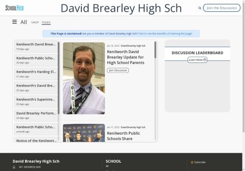 David Brearley High Sch