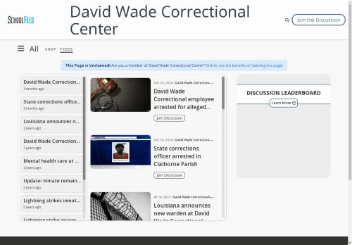 David Wade Correctional Center