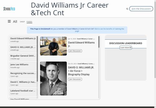 David Williams Jr Career &Tech Cnt