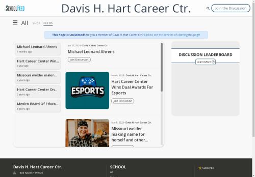 Davis H. Hart Career Ctr.