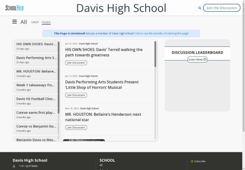 Davis High School