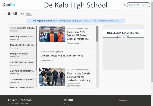 De Kalb High School