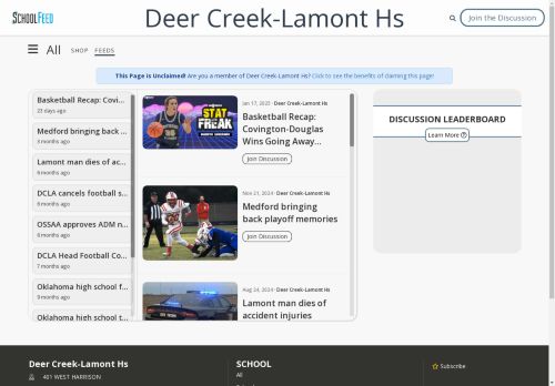 Deer Creek-Lamont Hs
