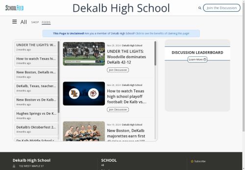 Dekalb High School