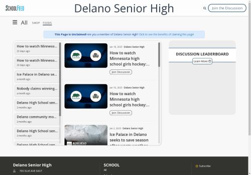 Delano Senior High