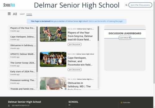 Delmar Senior High School