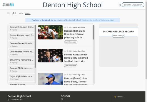 Denton High School