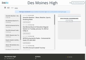 Des Moines High
