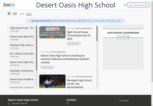 Desert Oasis High School