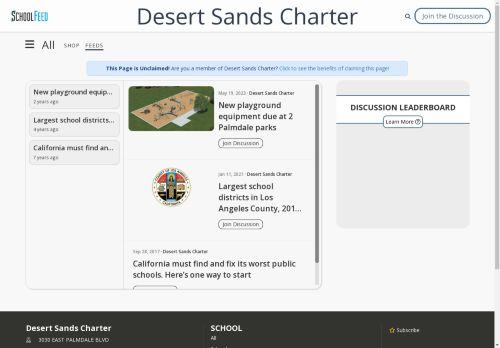 Desert Sands Charter