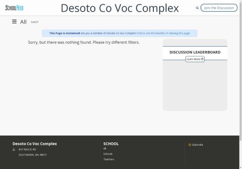 Desoto Co Voc Complex