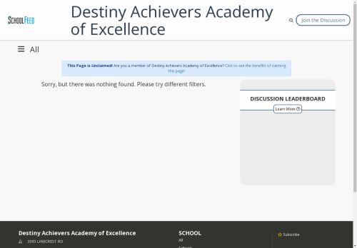 Destiny Achievers Academy of Excellence